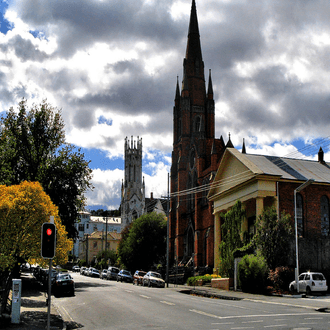 Voo de última hora para Launceston