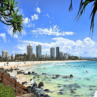 Coolangatta (Gold Coast) के लिए अंतिम मिनट की उड़ान