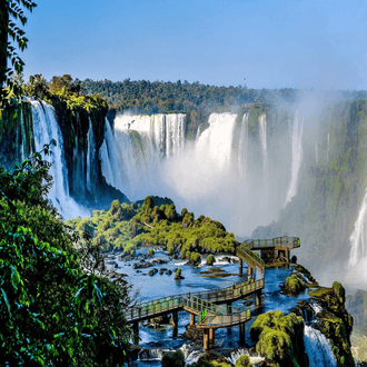 Iguassu Falls-ja行きの直前フライト