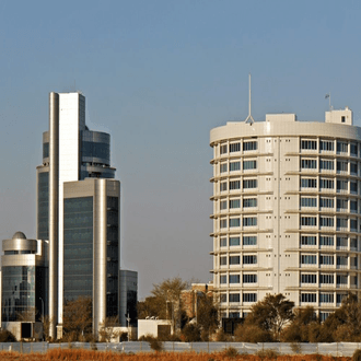 Voo de última hora para Gaborone