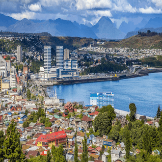 Puerto Montt-ja行きの直前フライト