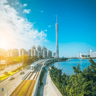 Guangzhou के लिए अंतिम मिनट की उड़ान