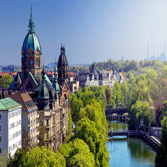 Munich के लिए अंतिम मिनट की उड़ान