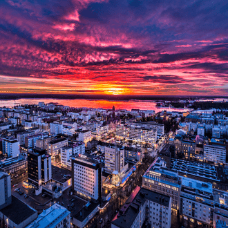 Vaasa के लिए अंतिम मिनट की उड़ान