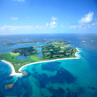 Isles of Scilly-ja行きの直前フライト