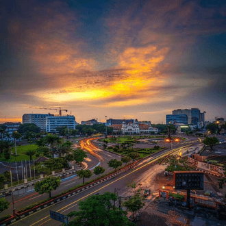 Semarang-ja行きの直前フライト