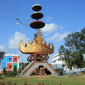 Bandar Lampung-ja行きの直前フライト