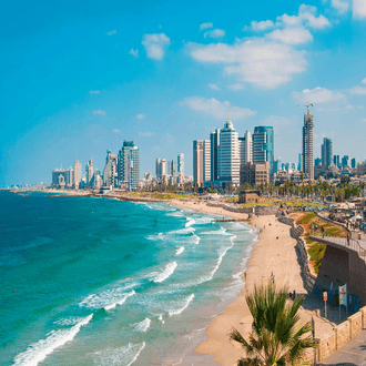 Tel Aviv-Yafo-ja行きの直前フライト