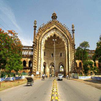 Voo de última hora para Lucknow