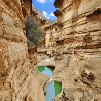 Qeshm Island-ja行きの直前フライト