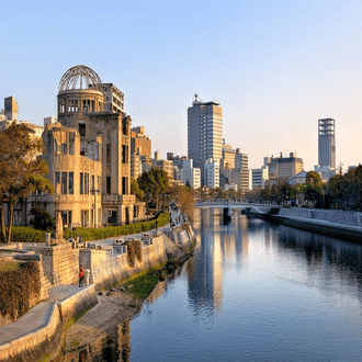 Voo de última hora para Hiroshima