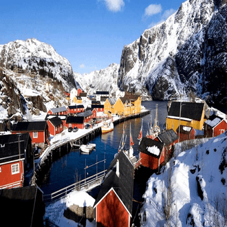 Last-Minute-Flug nach Harstad-Narvik