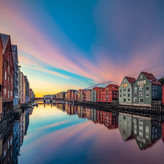 Voo de última hora para Trondheim