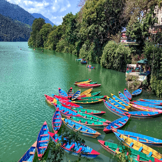 Last-Minute-Flug nach Pokhara