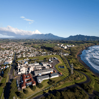 Voo de última hora para New Plymouth