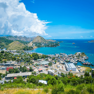 Port Moresby-ja行きの直前フライト