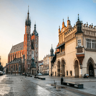 Krakow के लिए अंतिम मिनट की उड़ान