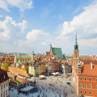 Last-Minute-Flug nach Warschau