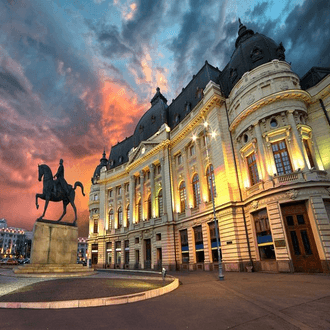 Bucharest-ja行きの直前フライト