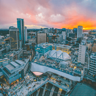 Voo de última hora para Birmingham