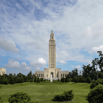 Voo de última hora para Baton Rouge