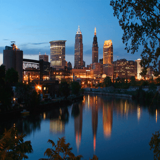 Voo de última hora para Cleveland