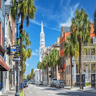 Voo de última hora para Charleston