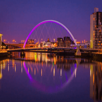 Voo de última hora para Glasgow