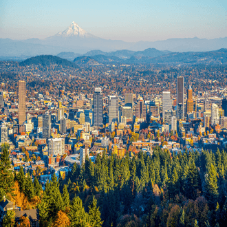 Voo de última hora para Portland