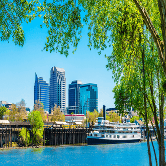 Voo de última hora para Sacramento