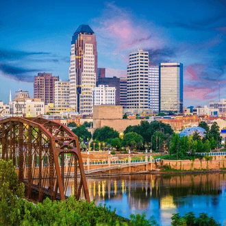 Vol de dernière minute vers Shreveport