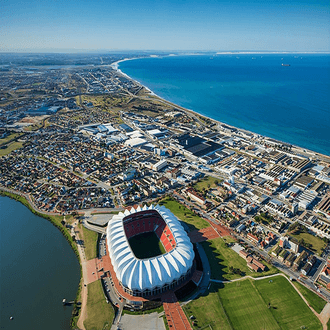 Voo de última hora para Port Elizabeth